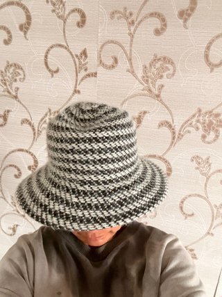 Gorro de lana estampado super elegante