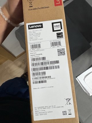 Lenovo V15 G5 IRL 16GB RAM 512GB SSD