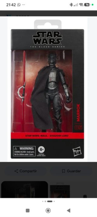 Figura Star Wars The Black Series Marrok