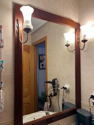 Espejo de Pared con Luz