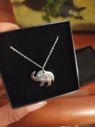 Colgante de Plata con Elefante