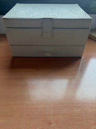 Joyero Beige con Textura