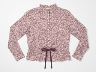 Blusa Estampada con Volante Amitié