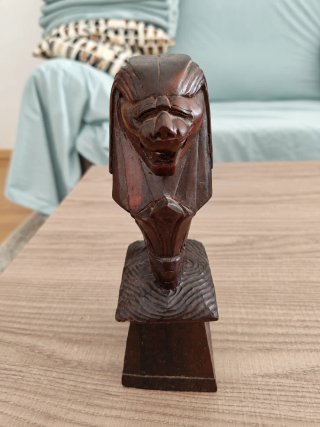 Figura de madera 22 cm