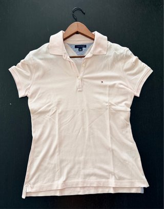Polo Tommy Hilfiger Rosa Mujer Talla S