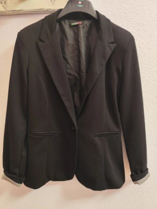 Americana Negra Talla L