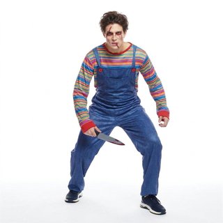 Disfraz Chucky Talla M - Muñeco Diabólico Adulto