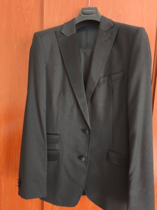 Traje de novio Caramelo negro