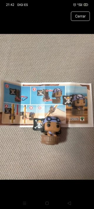 Figura Funko Kinder Joy One Piece - Usopp