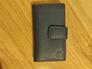 Cartera de mujer azul
