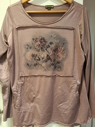 Camiseta Inocuo Morada Talla XL