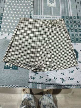 Falda pantalón de cuadros