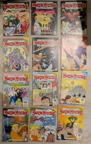 Lotto fumetti Martin mistere