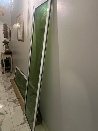 Balconera de Aluminio de Dos Hojas