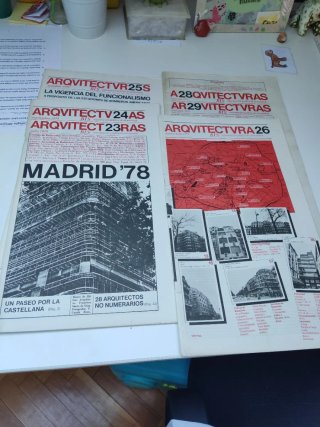 Arquitecturas Bis, números, 23+24, 25, 26, 28+29.