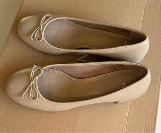 Bailarinas Mango Beige Talla 37