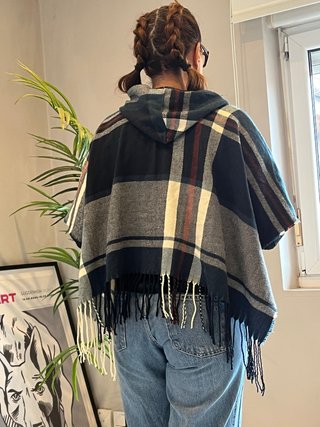 Capa de Lana Pepe Jeans con Capucha