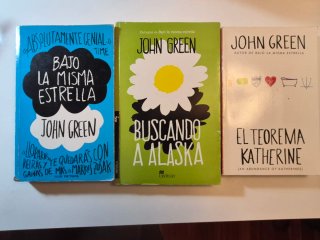 Lote libros john green