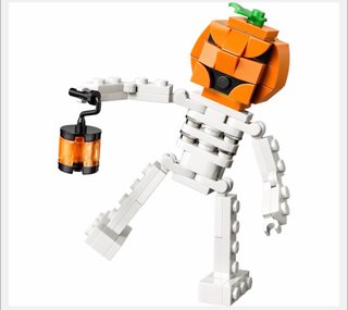 Esqueleto de Halloween LEGO