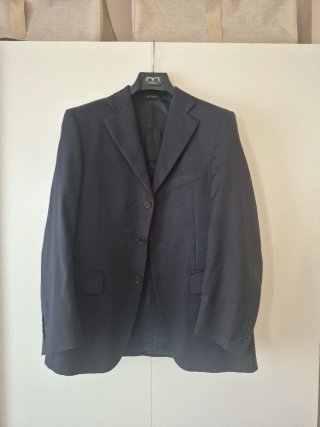 Americana Hombre Gris Oscuro