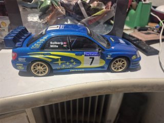 Maqueta Subaru Impreza WRC Solberg 1:18