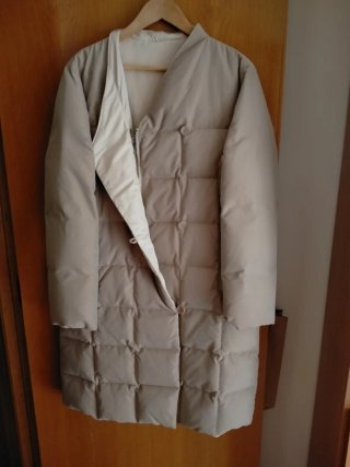 Abrigo Acolchado Beige
