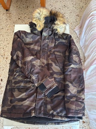 Chaquetón de Invierno Camuflaje Talla M