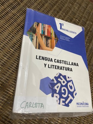 LENGUA castellana y literatura 1 BACH