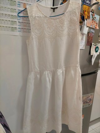 Vestido de lino Massimo Dutti