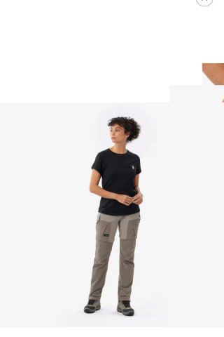Pantalón de Montaña Desmontable Beige