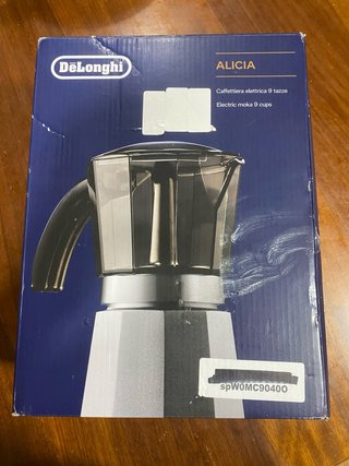Cafetera Eléctrica De'Longhi Alicia 9 Tazas