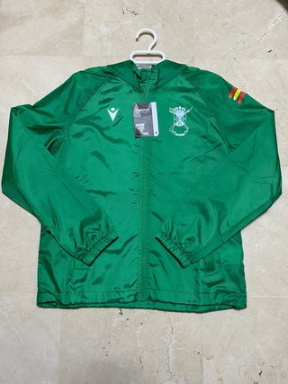 Chaqueta Cortavientos Macron Verde