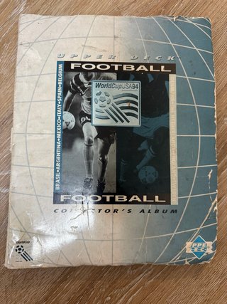 Álbum de Cromos Mundial USA 94 Upper Deck