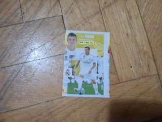 Cromo Toni Kroos LaLiga 2020/21 Error Impresión
