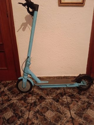 Patín eléctrico Xiaomi azul