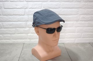 Gorra Boina Gatsby de Algodón Gris Talla Unica