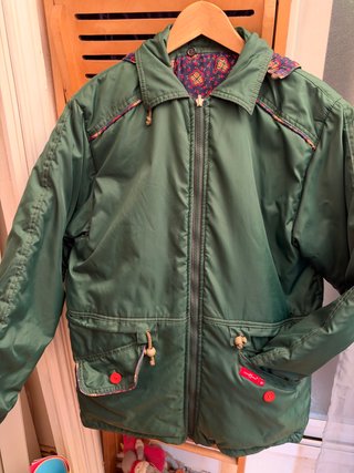 Parka Reversible Verde