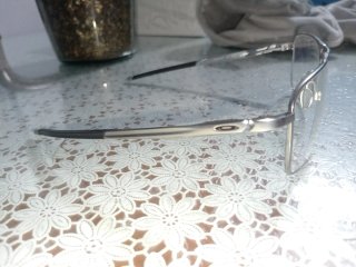 Gafas Oakley Plateadas  cristal trasparente