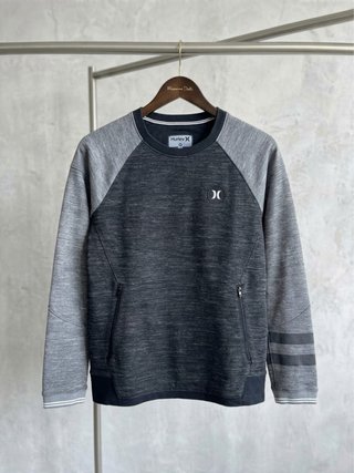 Sudadera Hurley Técnica Gris/Negro - Talla L