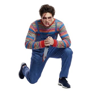 Disfraz Chucky Talla XL - Muñeco Diabólico Adulto