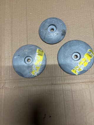 Set de 3 Ánodos de Sacrificio