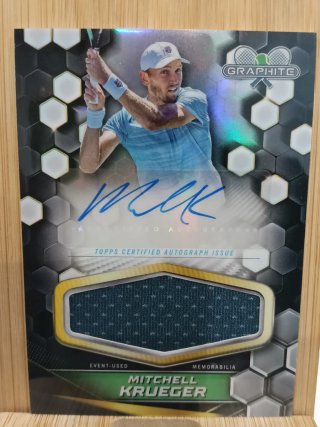 Cromo Autografiado Mitchell Krueger Topps Jersey