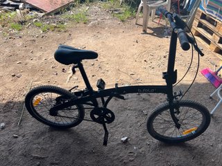 Bicicleta Plegable B'Fold 3 Negra
