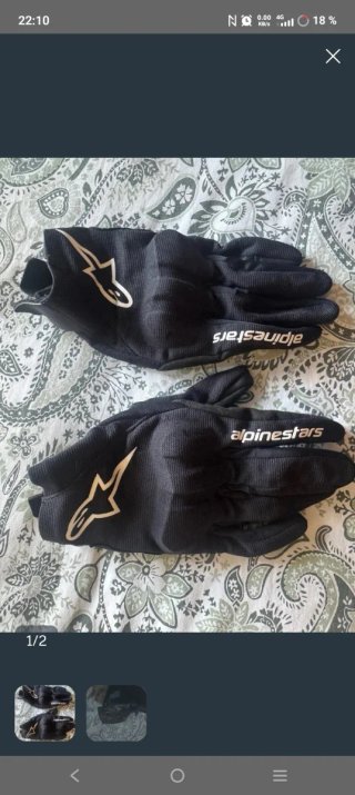 Guantes Alpinestars Negros