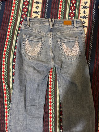 Vaqueros Campana Subdued con Alas