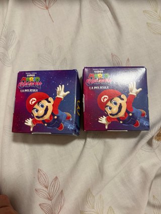 Lote 2 monedas Super Mario Galaxy La Película - Mc
