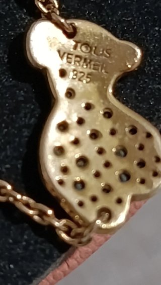 Pulsera Tous Vermeil Oso con Espinelas