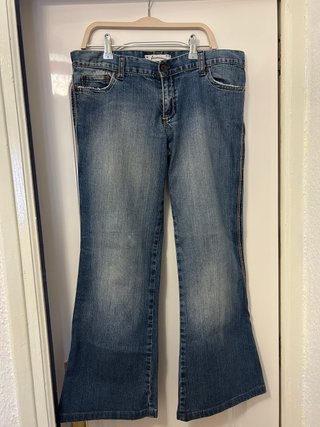 Pantalón vaquero acampanado campana Y2K Stradivari