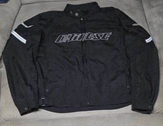 Chaqueta Moto Dainese Textil Negra Talla 52