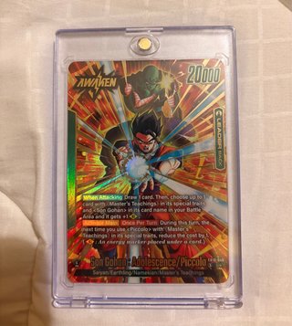 Carta Dragon Ball Super Son Gohan/Piccolo
